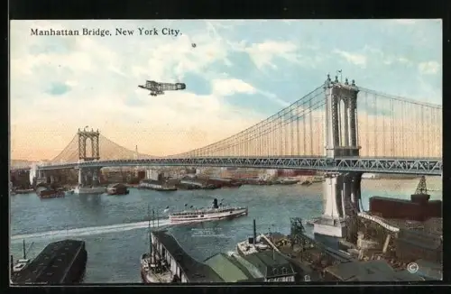 AK New York, NY, Manhattan Bridge