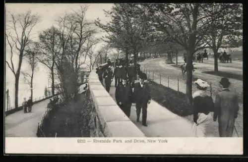 AK New York, NY, Riverside Park and Drive