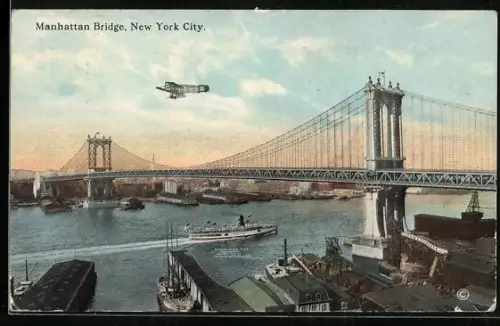 AK New York, NY, Manhattan Bridge