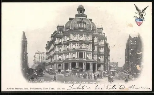 AK New York, NY, Post Office