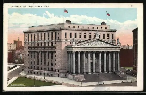 AK New York, NY, County Court House
