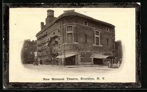 AK New York, NY, Brooklyn, New Montauk Theatre