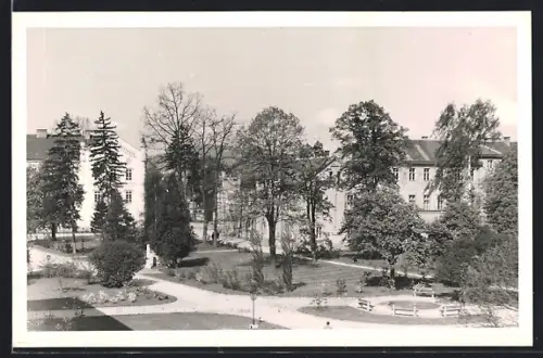 AK Liebenau bei Graz, Bundes-Erziehungsanstalt für Knaben mit Parkanlage
