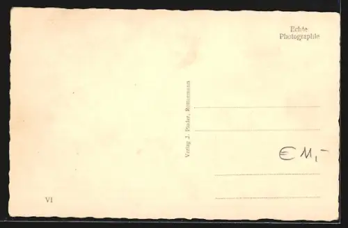 AK Rottenmann, Teilansicht vom Flugzeug aus