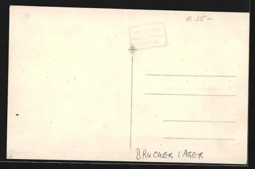 AK Österr. Musikkapelle Brucker-Lager 1931