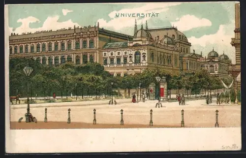 Lithographie Wien, Universität