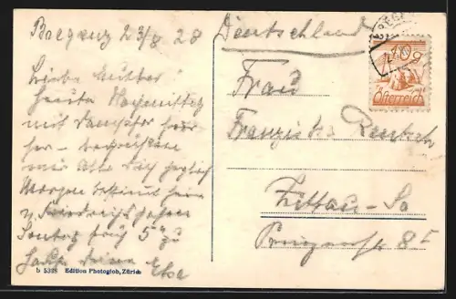 AK Bregenz, Stadt und Dampfer