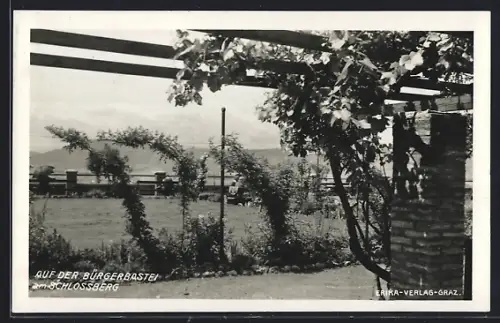 AK Graz, Auf der Bürgerbastei am Schlossberg