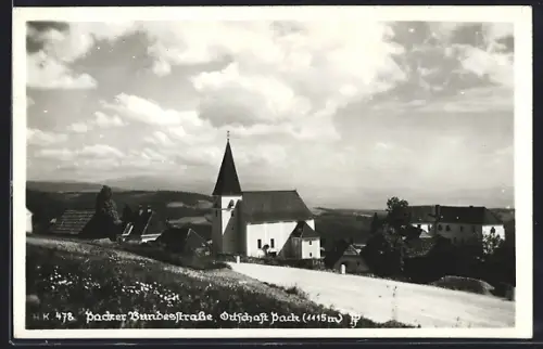 AK Pack, Kirche an der Packer Bundesstrasse