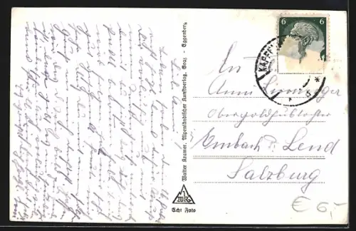 AK Leoben, Ortsansicht mit Kaserne