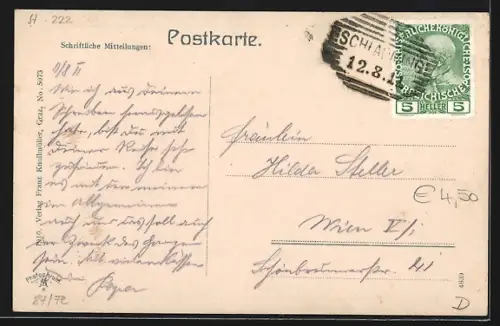 AK Schladming /Steiermark, Ortsansicht mit Kirche