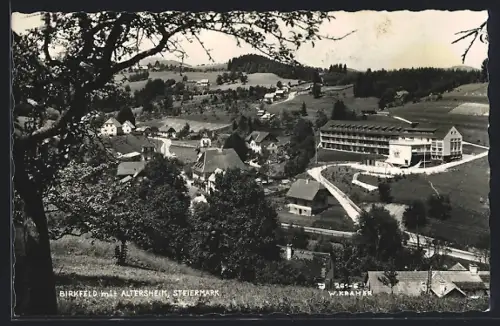 AK Birkfeld /Steiermark, Teilansicht mit Altersheim