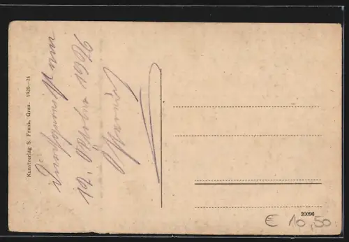 AK Leoben, Ansicht aus der Ferne