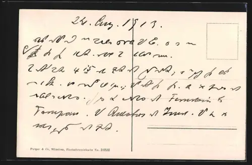 AK Imst, Ortspartie mit Gasthof zur Sonne