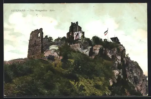 AK Altenahr, Burgruine Are