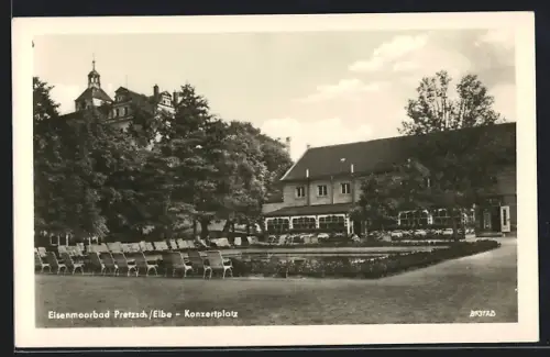 AK Pretzsch /Elbe, Konzertplatz