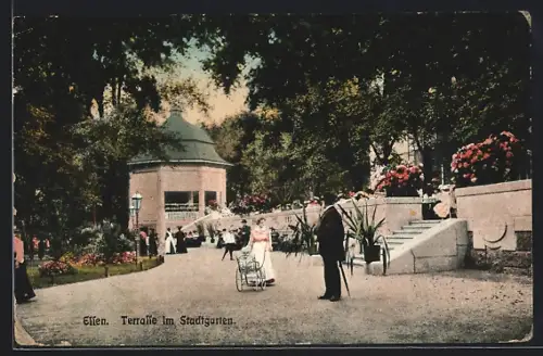 AK Essen, Restaurant im Stadtgarten