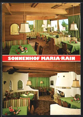 AK Maria-Rain im Oberallgäu, Gasthaus Sonnenhof, Bes. R. u. W. Festner
