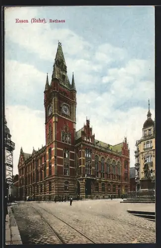 AK Essen /Ruhr, Rathaus