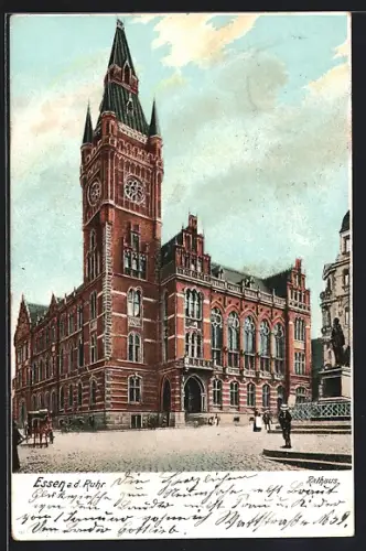 AK Essen a. d. Ruhr, Rathaus