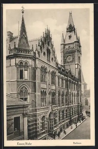 AK Essen /Ruhr, Rathaus