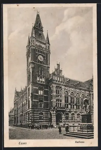 AK Essen / Ruhr, Rathaus