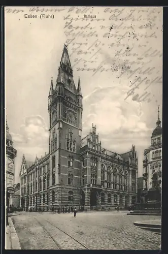 AK Essen /Ruhr, Rathaus
