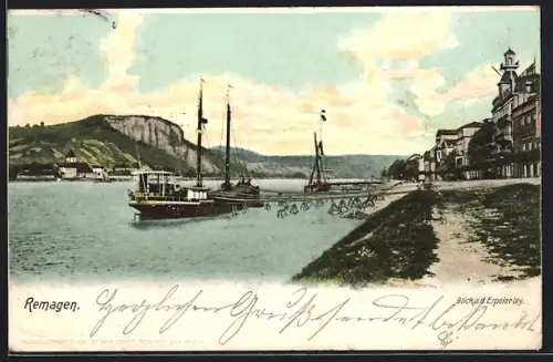 AK Remagen, Blick auf die Erpeler Ley