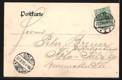 AK Berlin, Opernhaus Unter den Linden