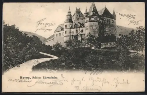 AK Mayen, Schloss Bürresheim