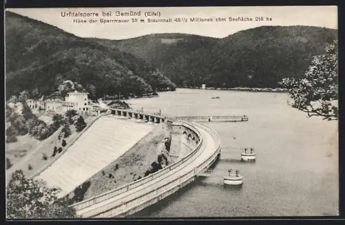 AK Gemünd /Eifel, Urfttalsperre