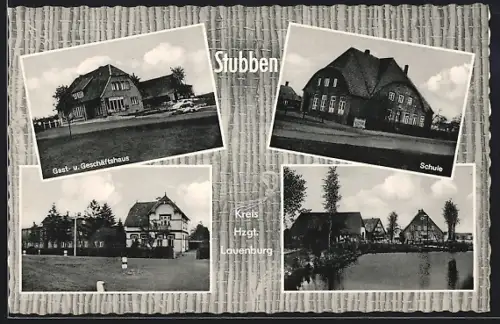 AK Stubben / Lauenburg, Gast- und Geschäftshaus, Schule