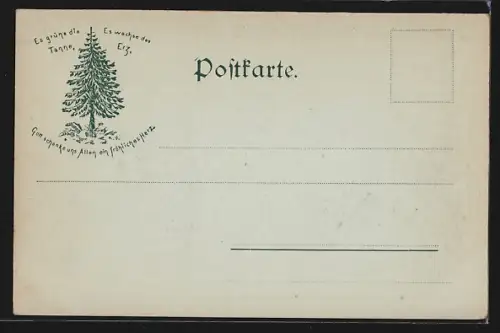 Mondschein-AK Bodethal /Harz, Eingang ins Bodethal