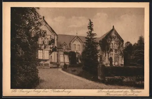 AK St. Georgsberg bei Ratzeburg, Landratsamt des Kreises Herzogtum Lauenburg
