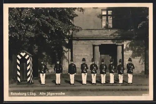 AK Ratzeburg i. Lbg., Jägertage 1933, Alte Jägerwache