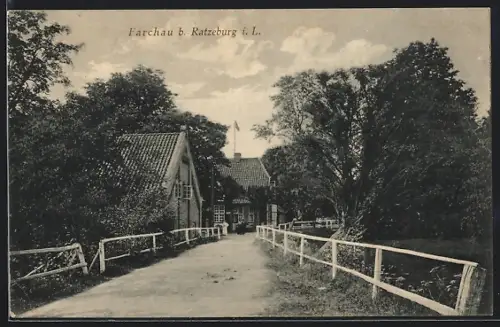 AK Farchau b. Ratzeburg, Blick in den Ort