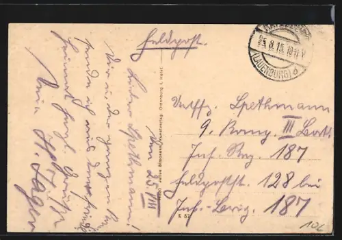 AK Farchau b. Ratzeburg, Blick in den Ort