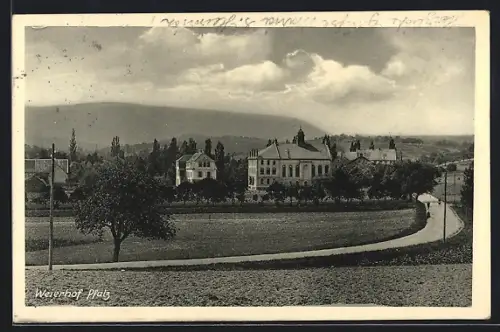 AK Weierhof /Donnersberg, Realanstalt am Donnersberg