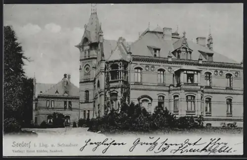 AK Seedorf a. Schaalsee, Blick auf ein Anwesen