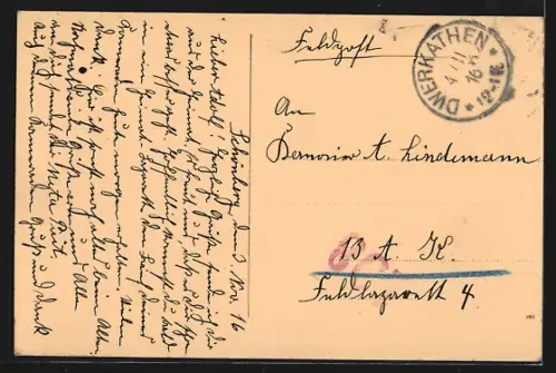 AK Sandesneben i. Lbg., Kirche und Pastorat