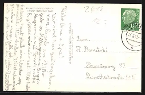 AK Schmilau, Jugendherberge, Spielwiese