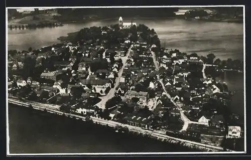 AK Ratzeburg i. Lbg., Ansicht aus der Vogelschau