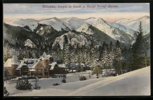 AK Sinaia, Corpul de Garda si Muntii Bucegi Earna