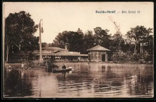 AK Buziás-fürdö, Szt. Antal tó