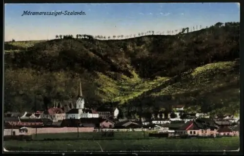 AK Máramarossziget-Szalaván, Panorama