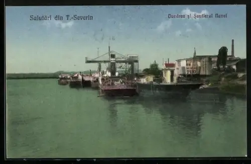 AK T..-Severin, Dunarea si Santierul Nanel