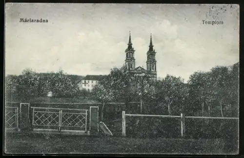 AK Máriaradna, Templom