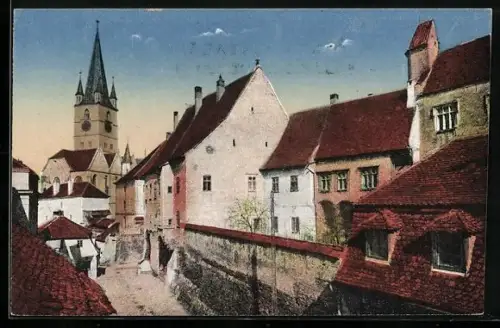 AK Nagyszeben, Partie am Hundsrücken