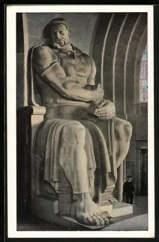 AK Leipzig, Völkerschlachtdenkmal, Opferfreudigkeit im Ruhmesmale