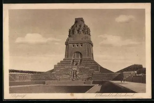 AK Leipzig, Völkerschlachtdenkmal